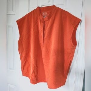 Figs Scrub Top "Rafaela" - XXL Sunset Orange